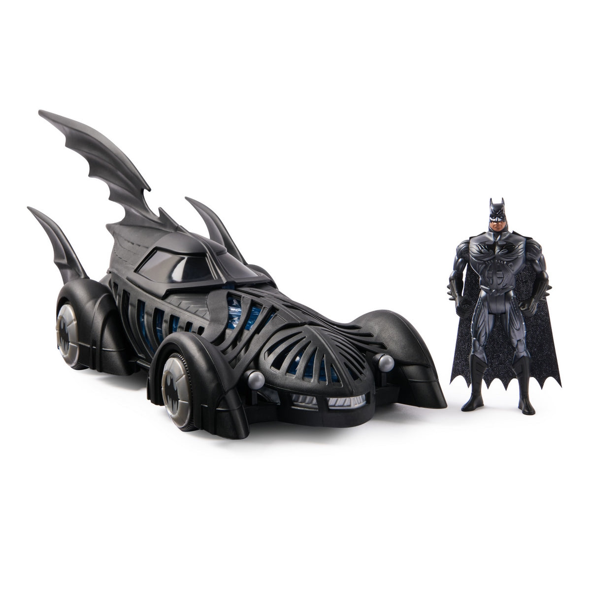 Batman Retro Batimovil Y Figura